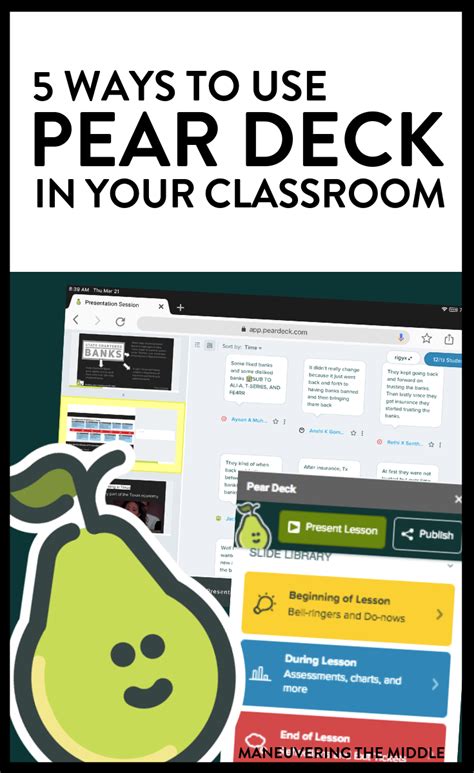 How do I share pear deck with students